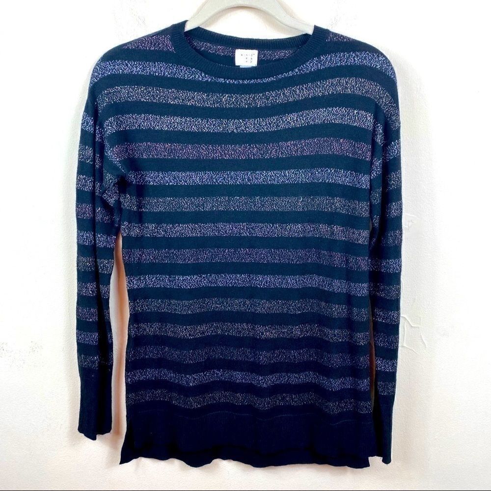 a new day Black & Metallic Sweater
